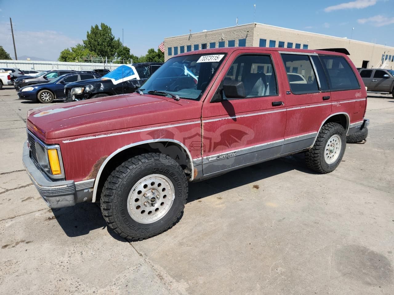 GMC Sonoma JIMMY 4.3L 6 1991