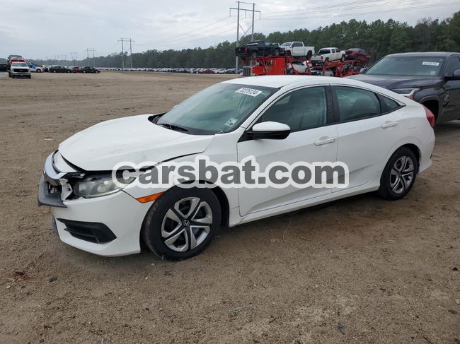 Honda Civic LX 2.0L  4 2018