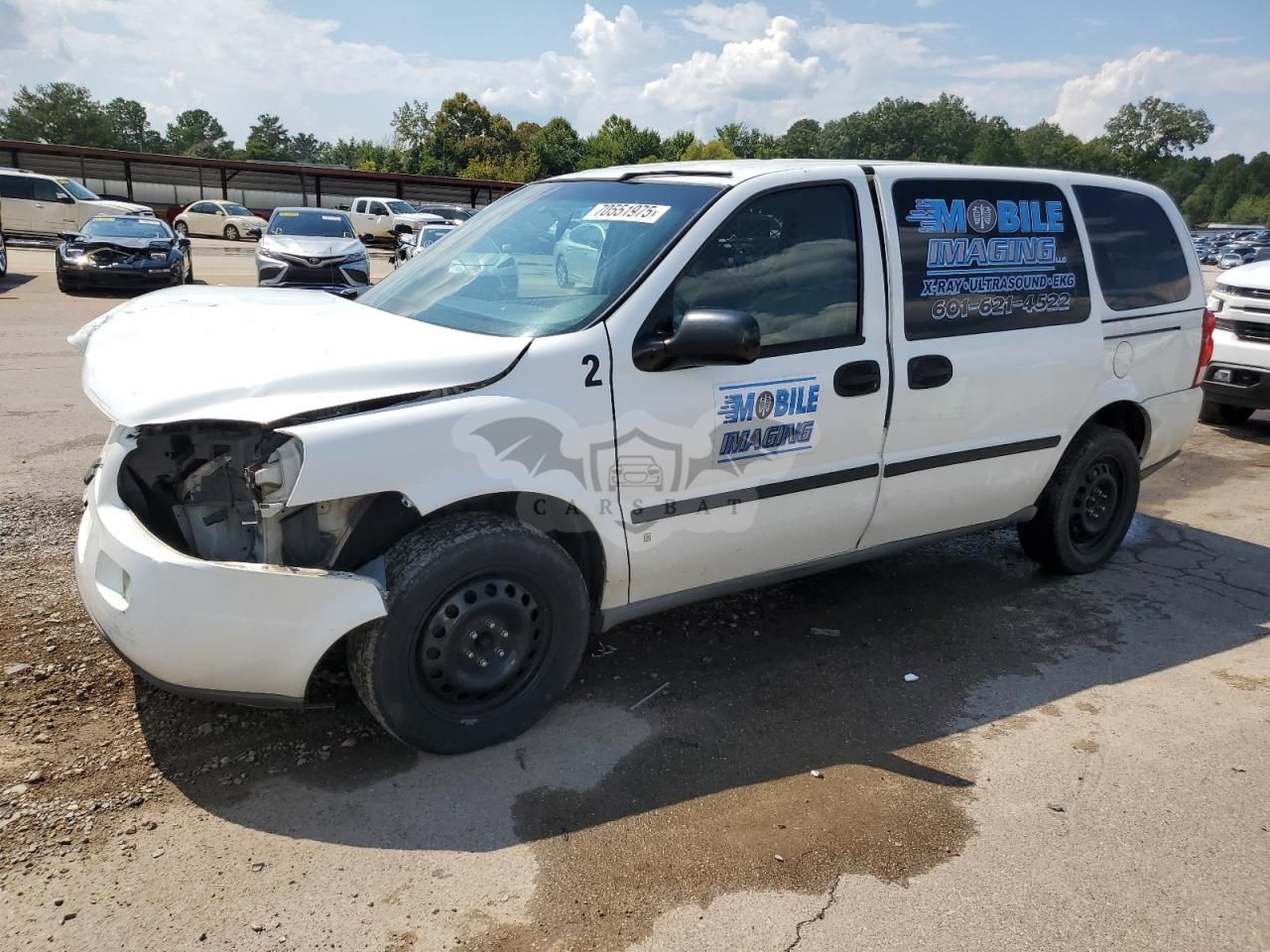 Chevrolet Uplander INCOMPLETE 3.9L 6 2007