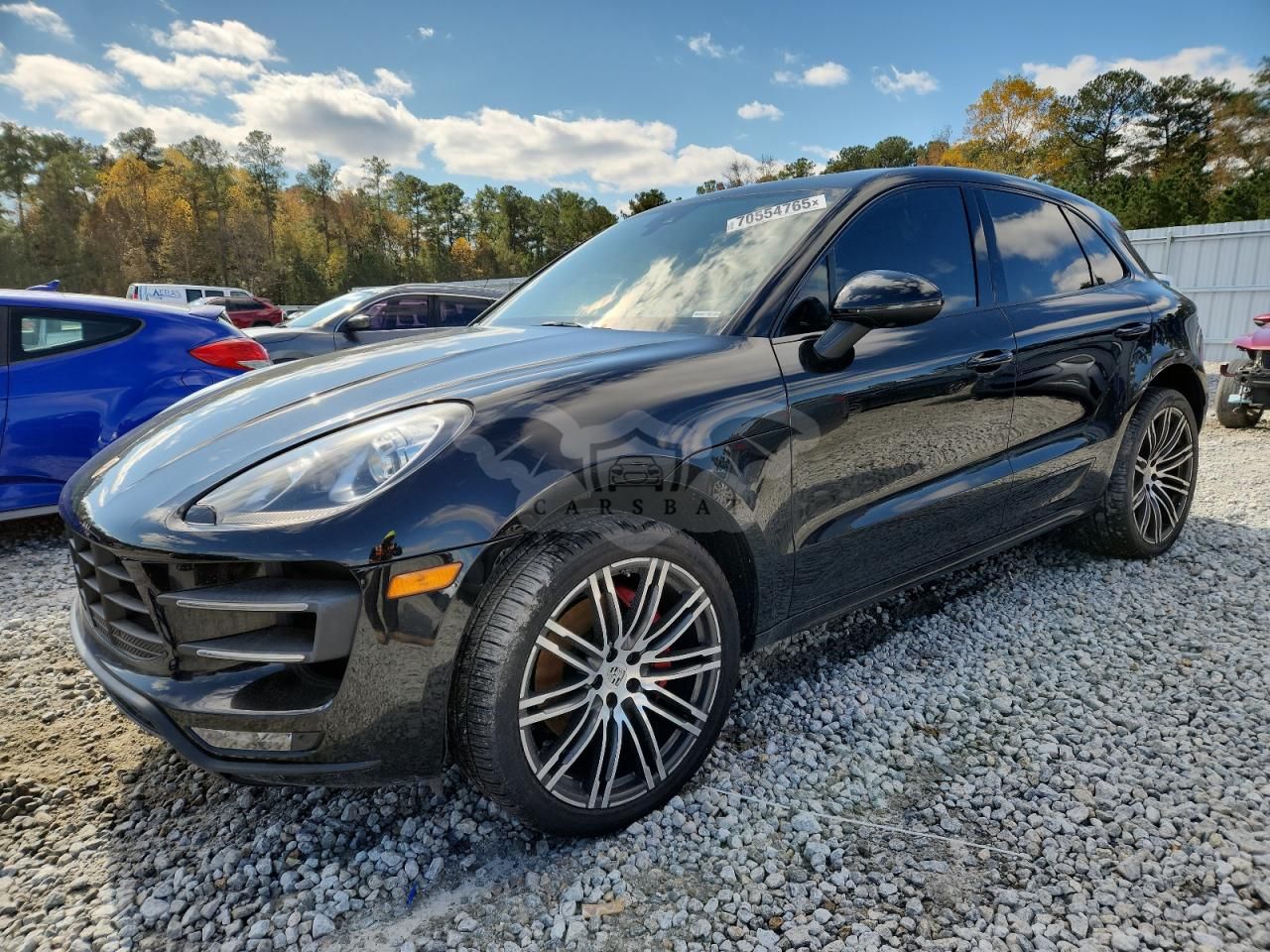 Porsche Macan TURBO 3.6L 6 2016