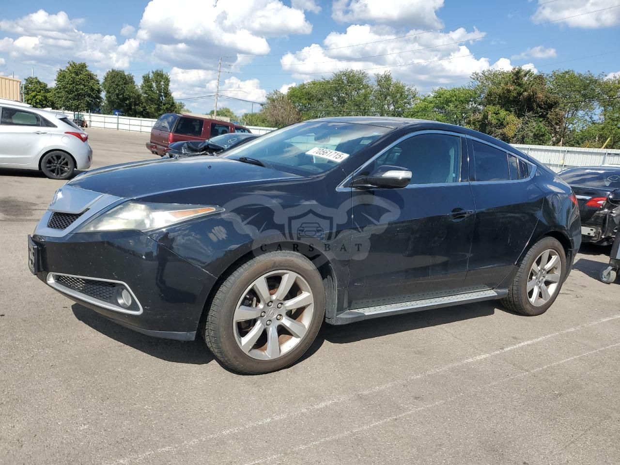 Acura ZDX TECHNOLOGY 3.7L 6 2012