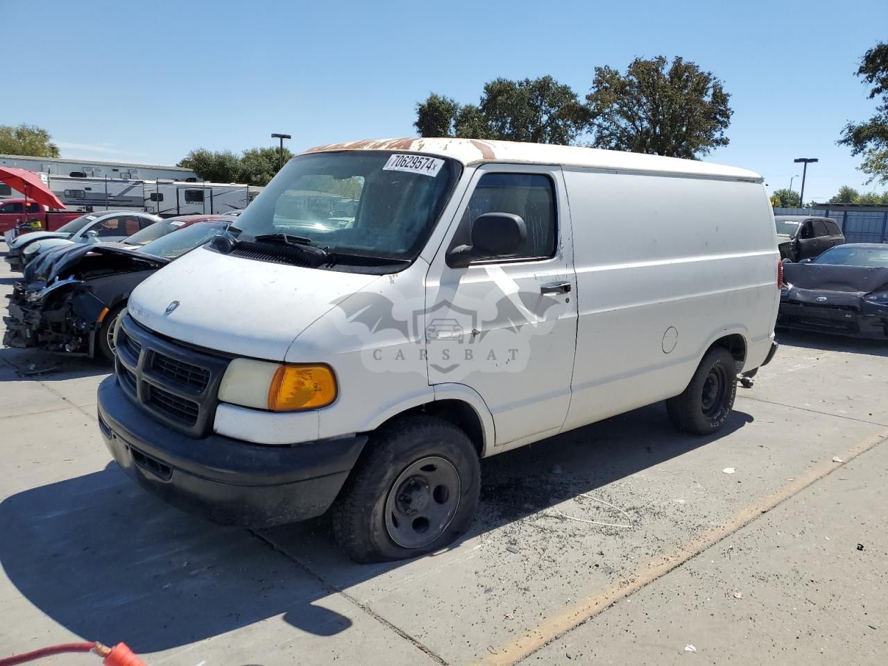 Dodge B-series B1500 3.9L 6 1998