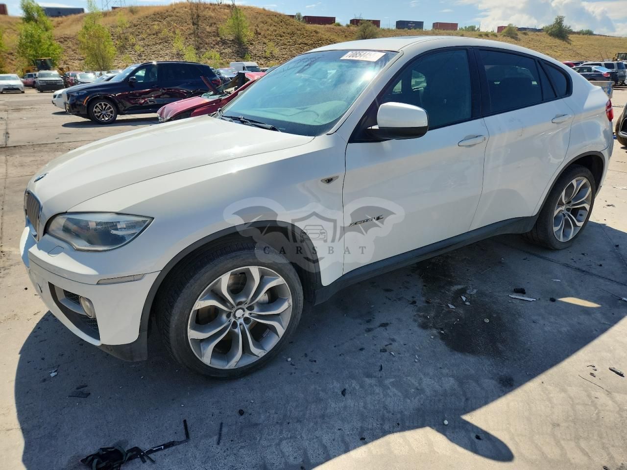 BMW X6 XDRIVE50I 4.4L 8 2013