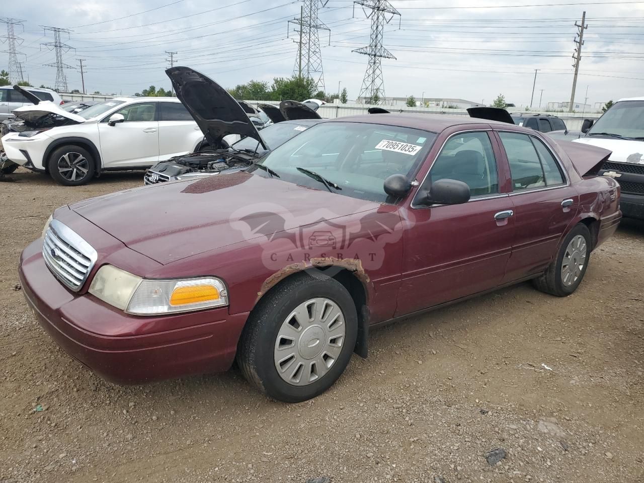 Ford Crown POLICE INTERCEPTOR 4.6L 8 2008