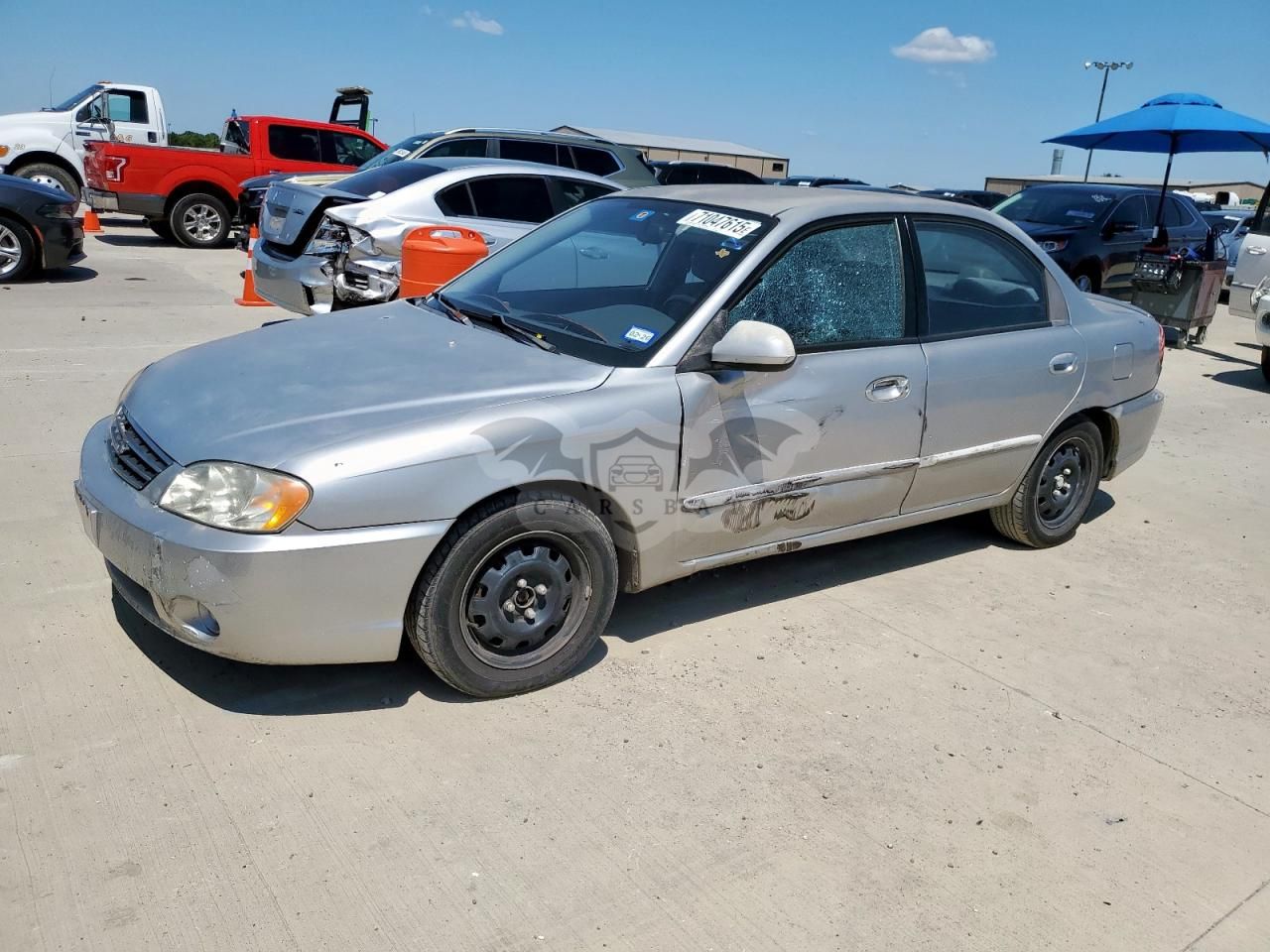 Kia Spectra BASE 1.8L 4 2002