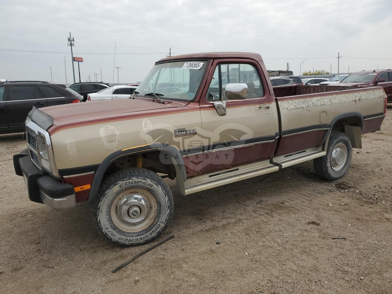 Dodge W-series W200 5.9L 6 1993