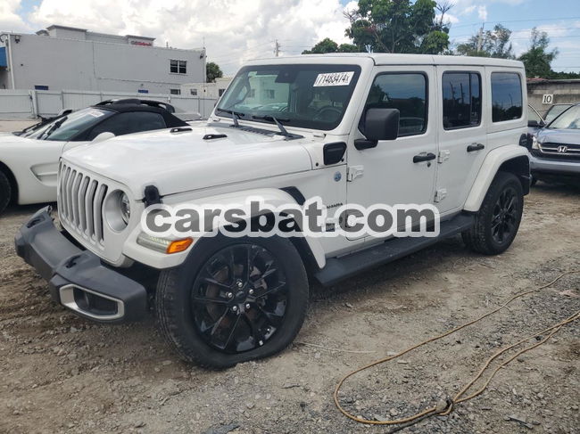 Jeep Wrangler SAHARA 4XE 2.0L  4 2021