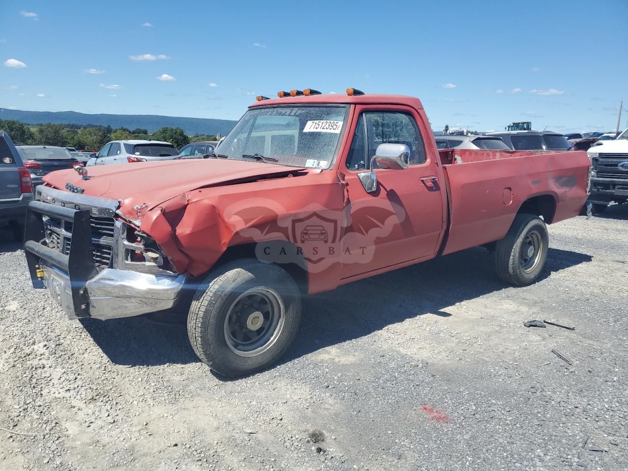 Dodge D-series D200 5.9L 6 1993