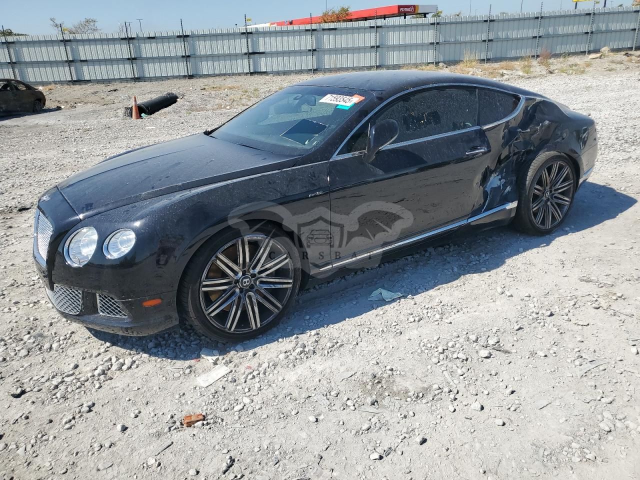 Bentley Continental GT SPEED 6.0L 12 2013