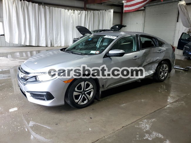 Honda Civic LX 2.0L  4 2018