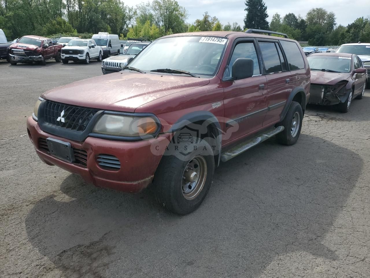 Mitsubishi Montero SPORT ES 3.0L 6 2002