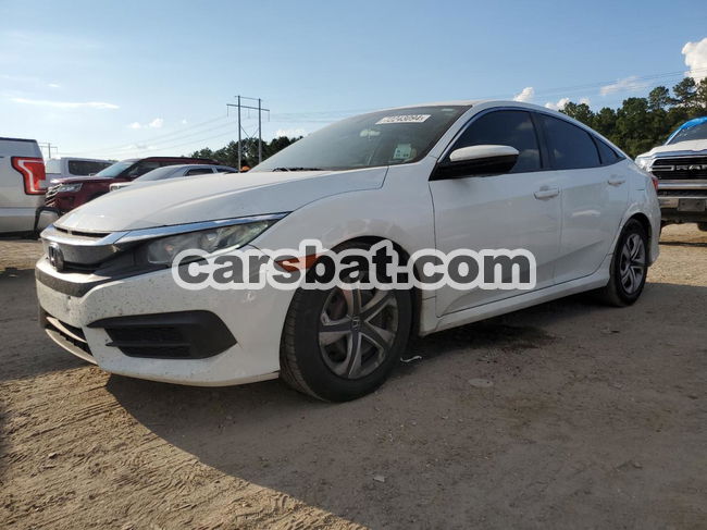 Honda Civic LX 2.0L  4 2018