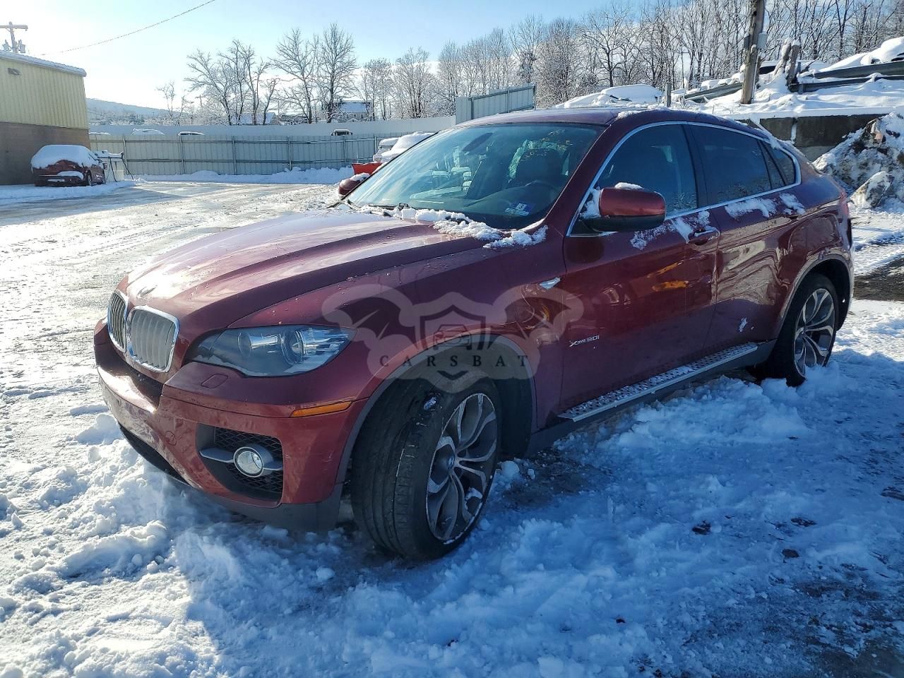 BMW X6 XDRIVE50I 4.4L 8 2012