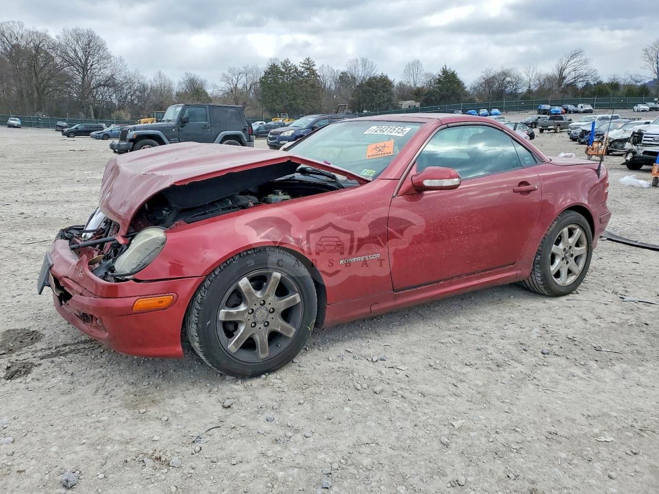 Mercedes-Benz SLK 230 KOMPRESSOR 2.3L 4 2001