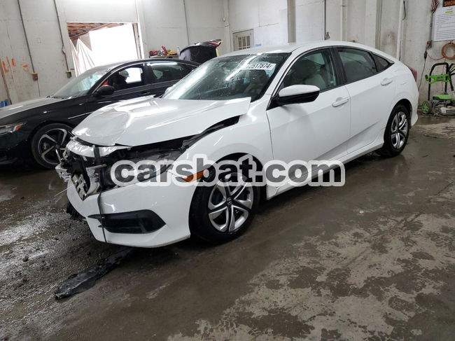 Honda Civic LX 2.0L  4 2018