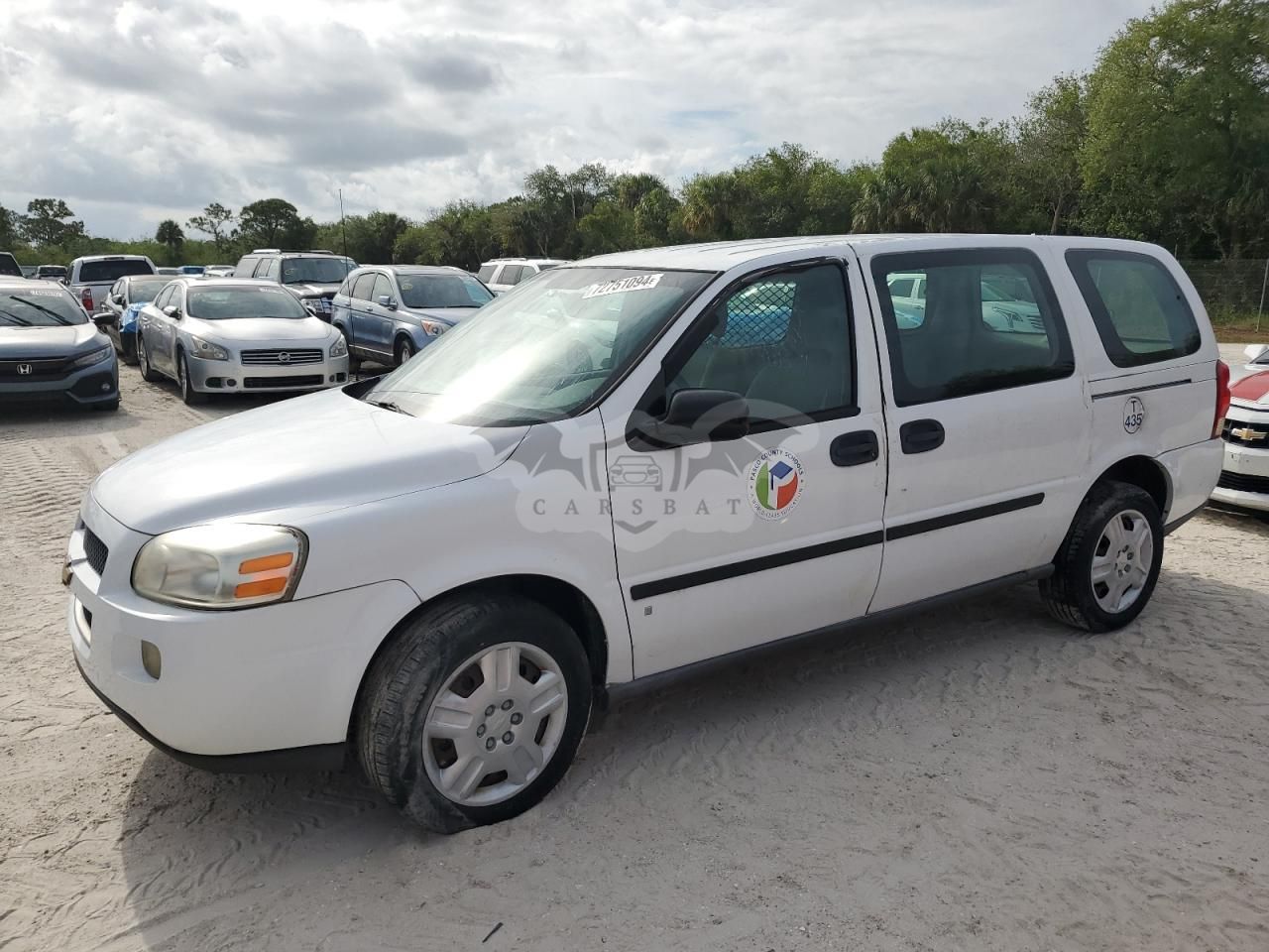 Chevrolet Uplander INCOMPLETE 3.9L 6 2008