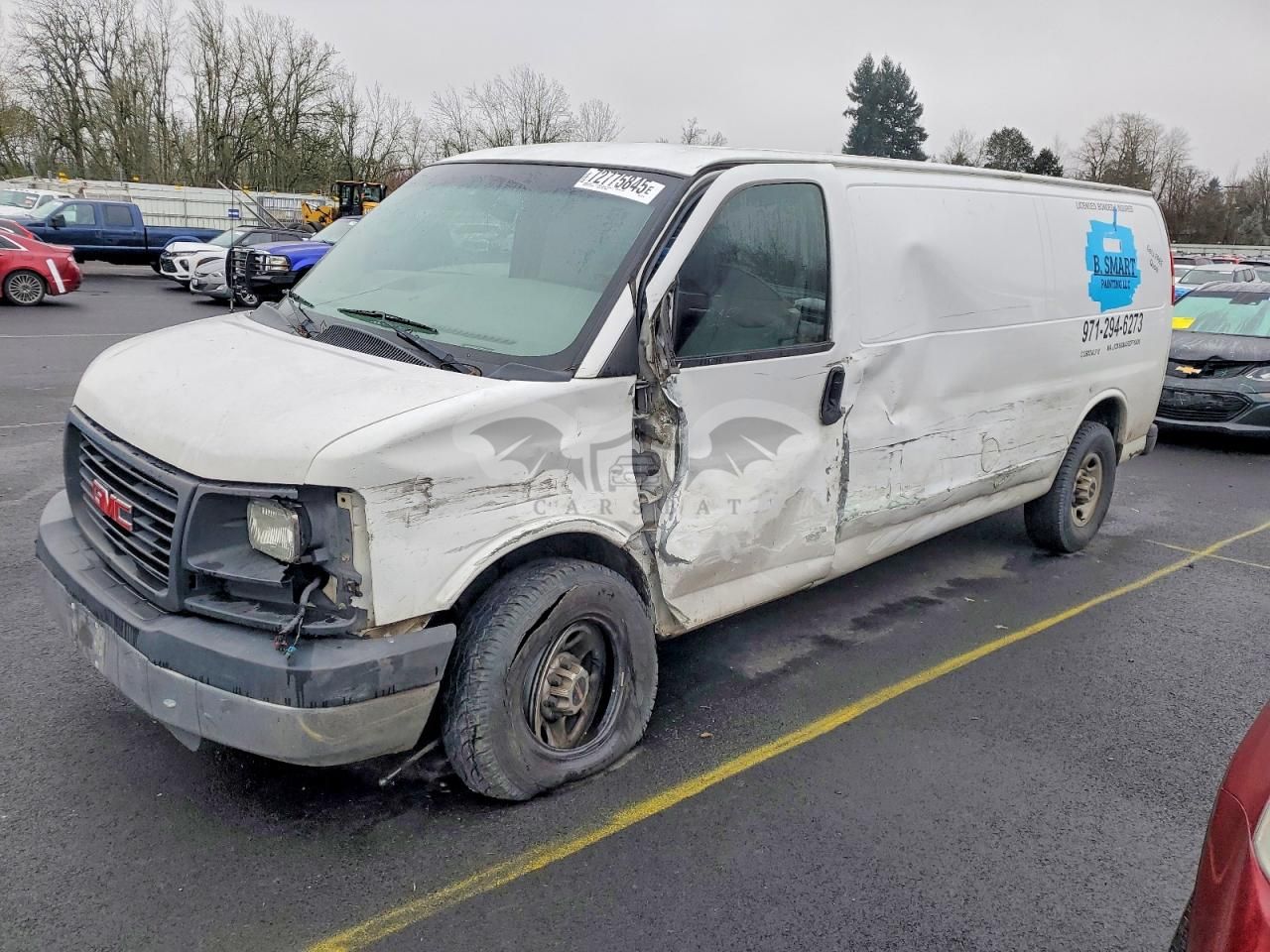 GMC Savana G2500 4.8L 8 2012