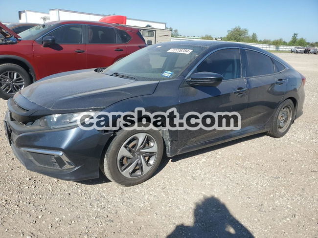 Honda Civic LX 2.0L  4 2019