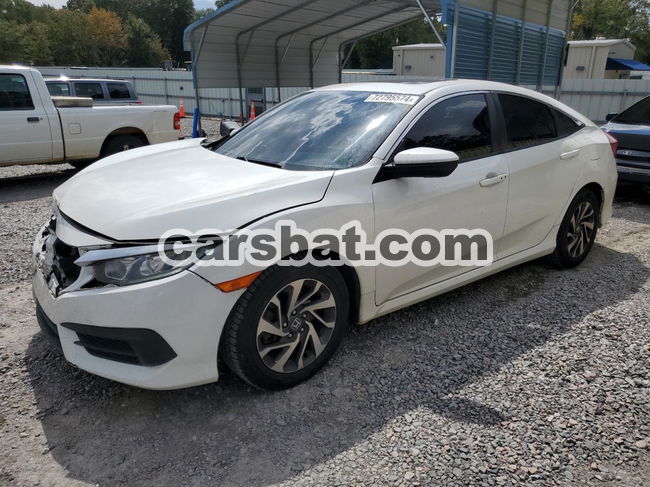 Honda Civic EX 2.0L  4 2018