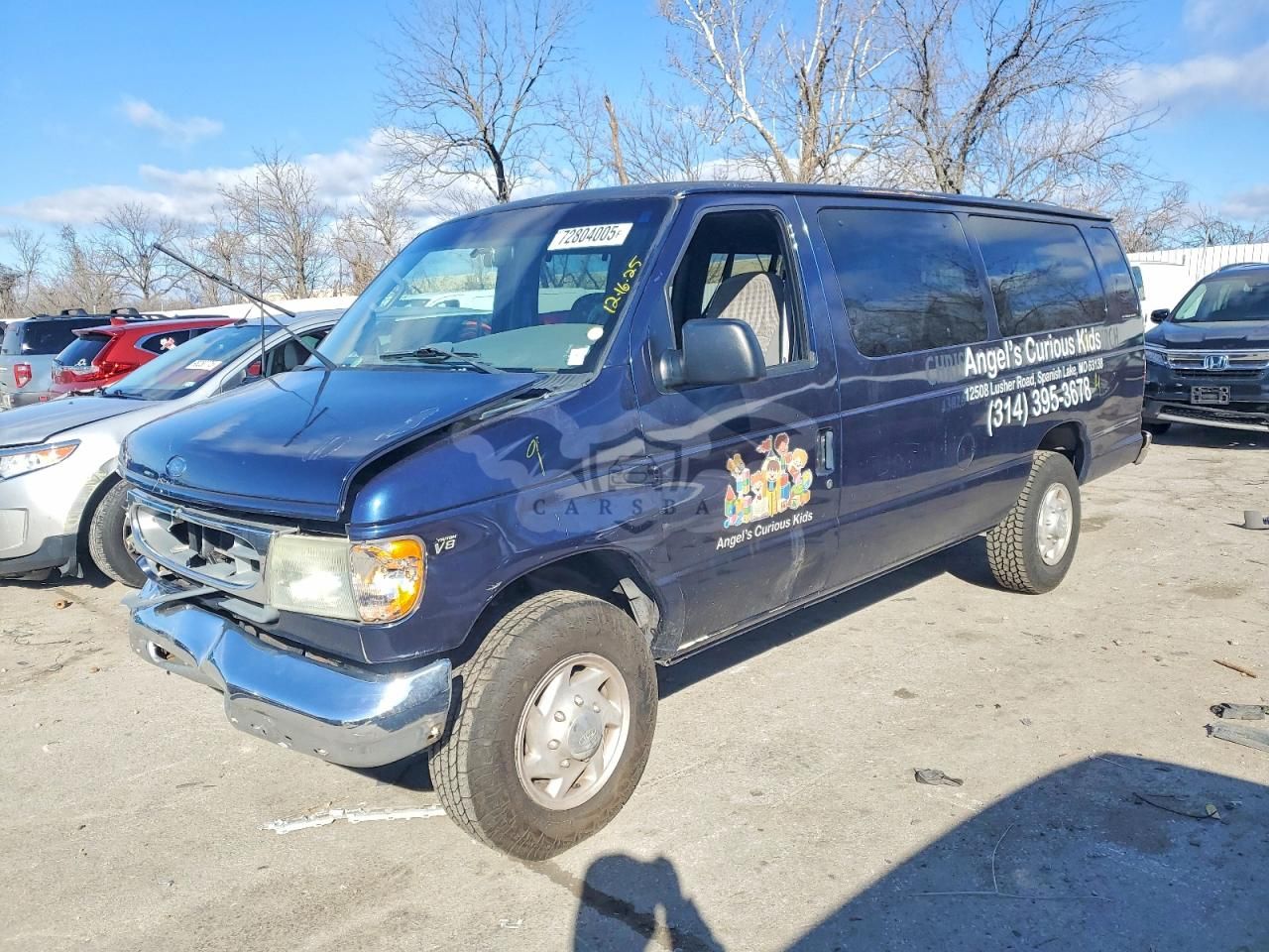 Ford Econoline E350 SUPER DUTY WAGON 5.4L 8 2001