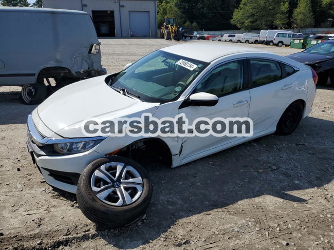 Honda Civic LX 2.0L  4 2018