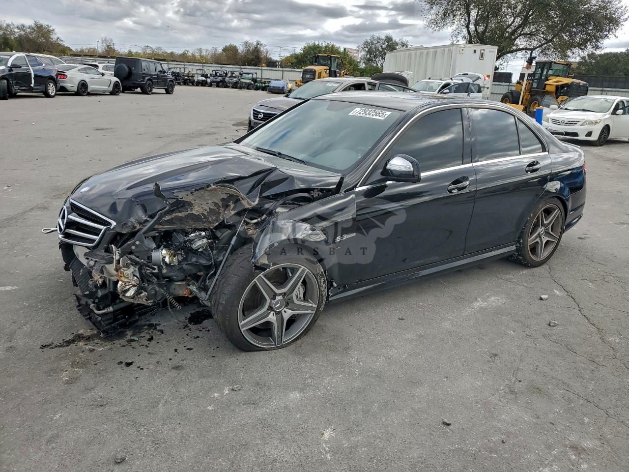 Mercedes-Benz C 63 AMG 6.2L 8 2009