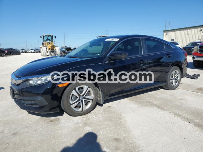 Honda Civic LX 2.0L  4 2018