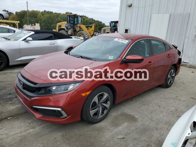 Honda Civic LX 2.0L  4 2019