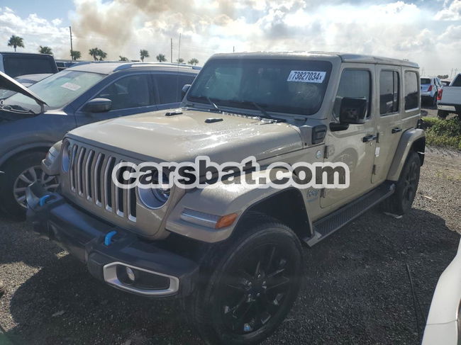 Jeep Wrangler SAHARA 4XE 2.0L  4 2022