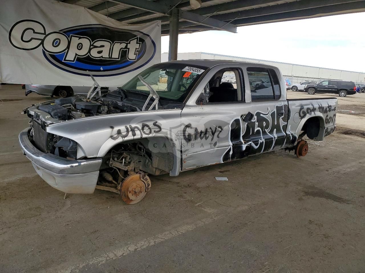 Dodge Dakota QUAD SLT 4.7L 8 2004