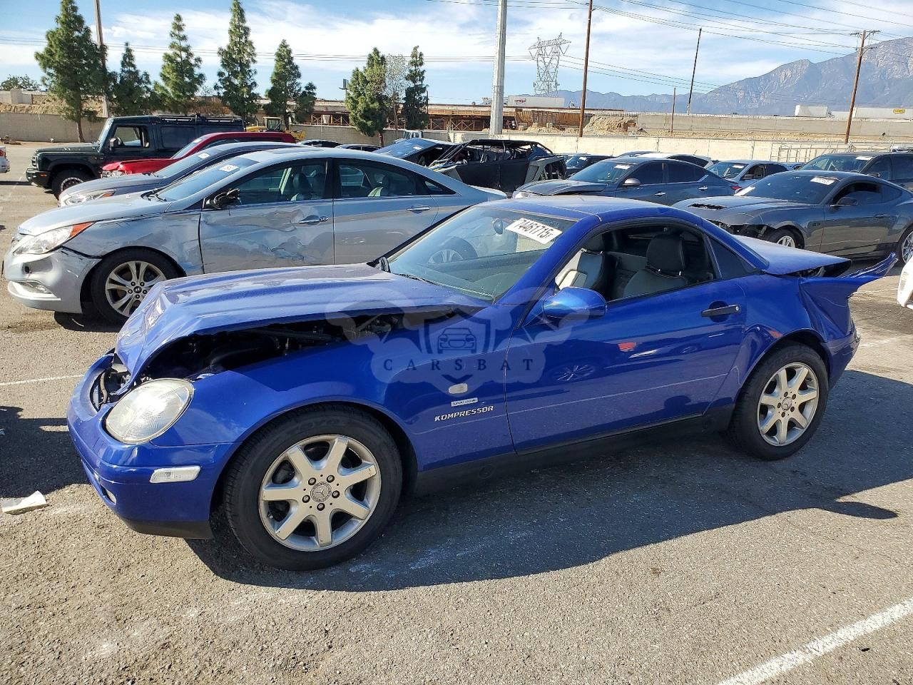 Mercedes-Benz SLK 230 KOMPRESSOR 2.3L 4 2000