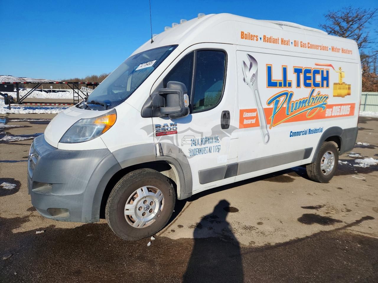 RAM ProMaster 2500 HIGH 3.0L 4 2016