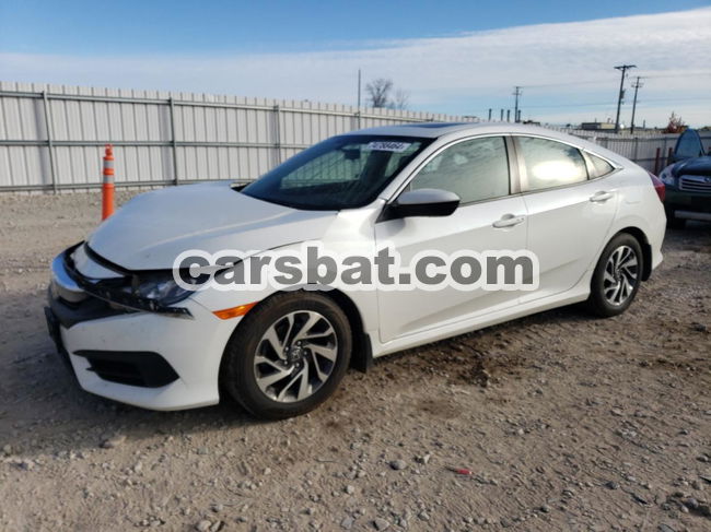 Honda Civic EX 2.0L  4 2018