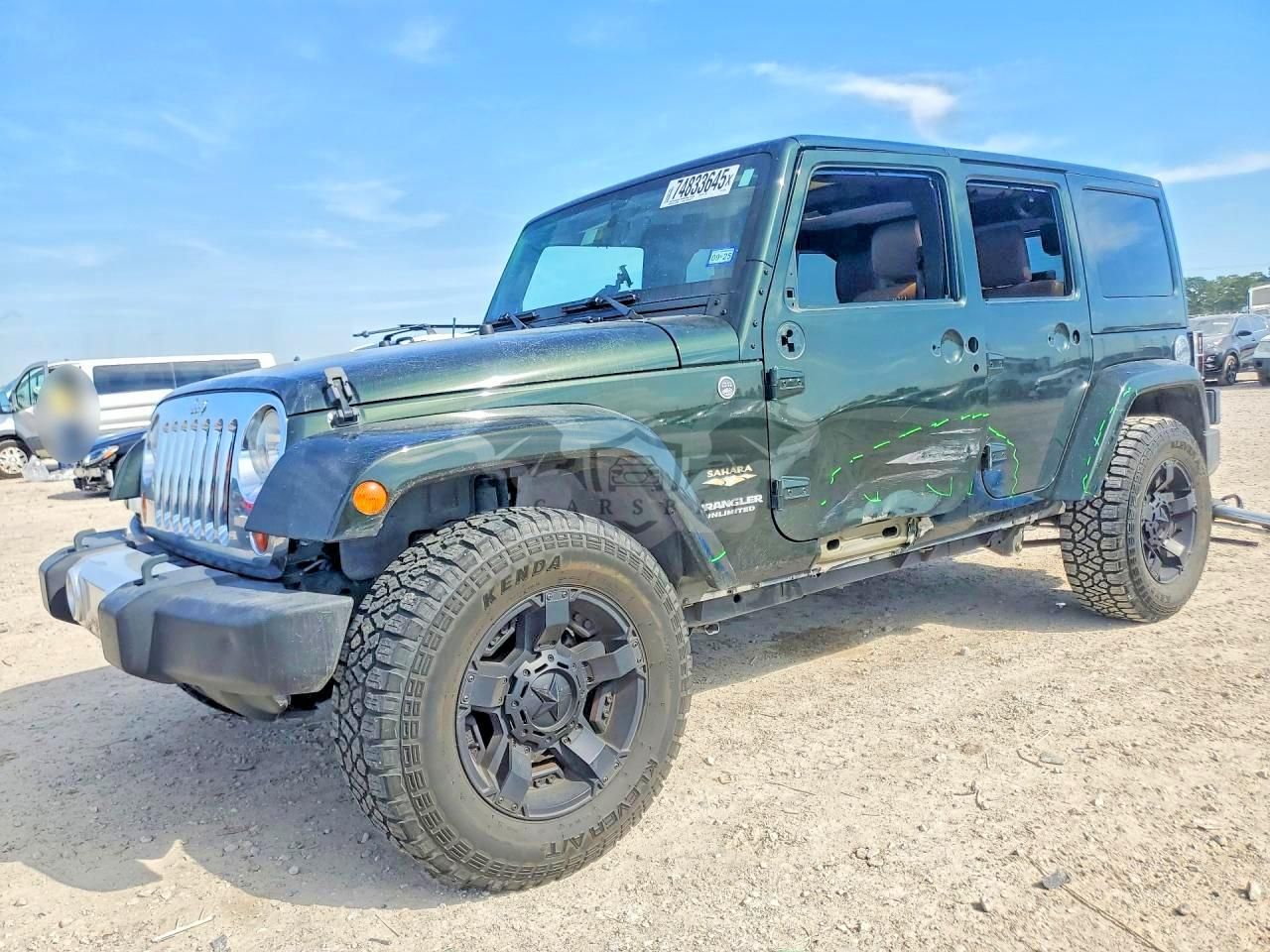 Jeep Wrangler SAHARA 3.8L 6 2011