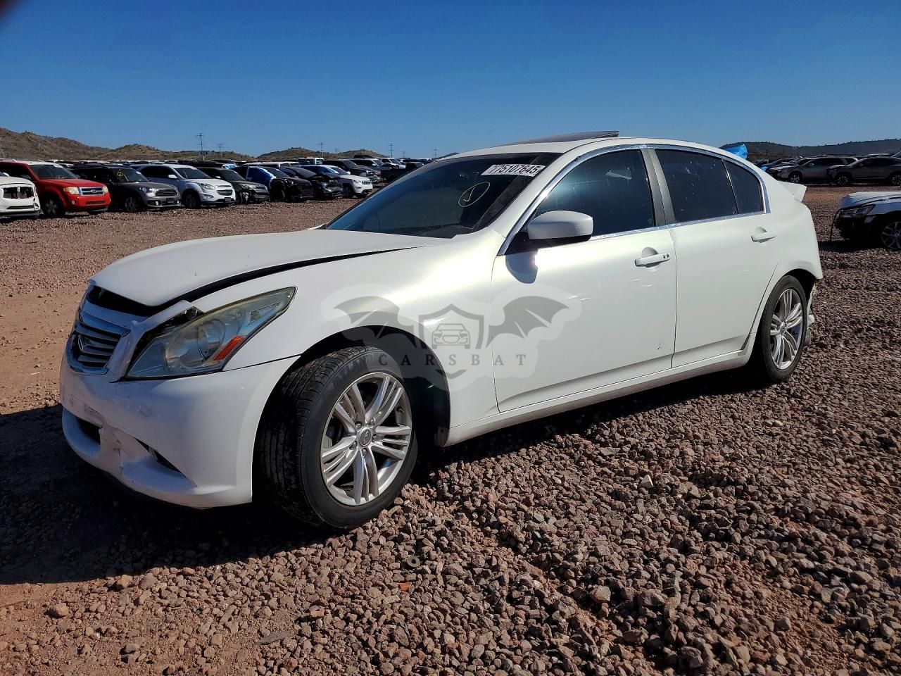 Infiniti G37 BASE 3.7L 6 2013