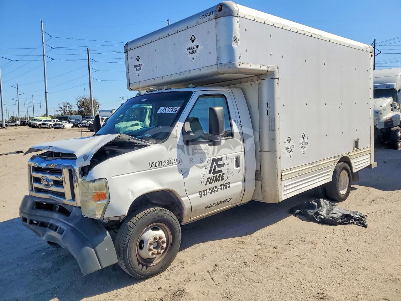 Ford Econoline E450 SUPER DUTY CUTAWAY VAN 6.8L 10 2008
