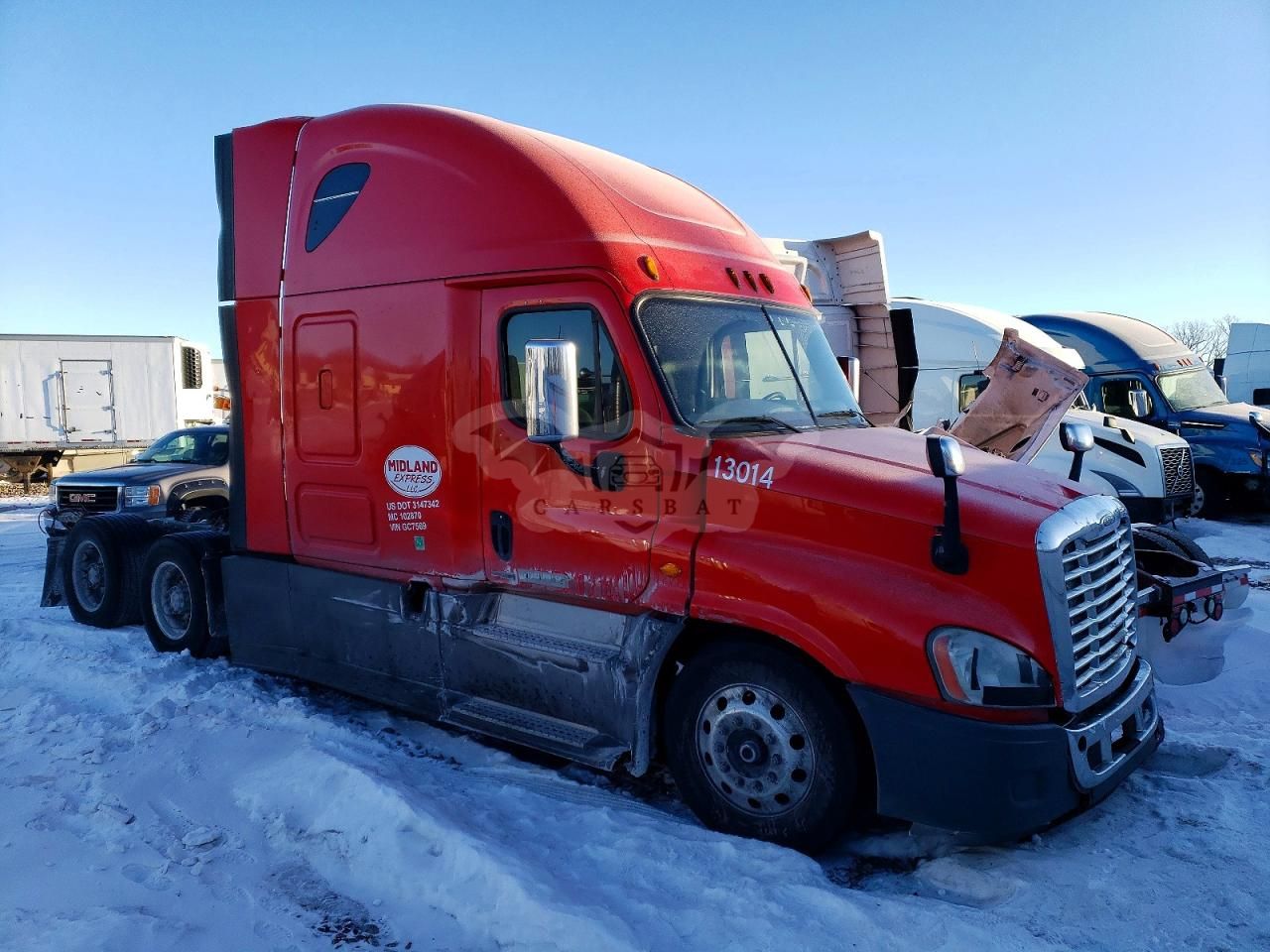 Freightliner Cascadia 14.8L 6 2015