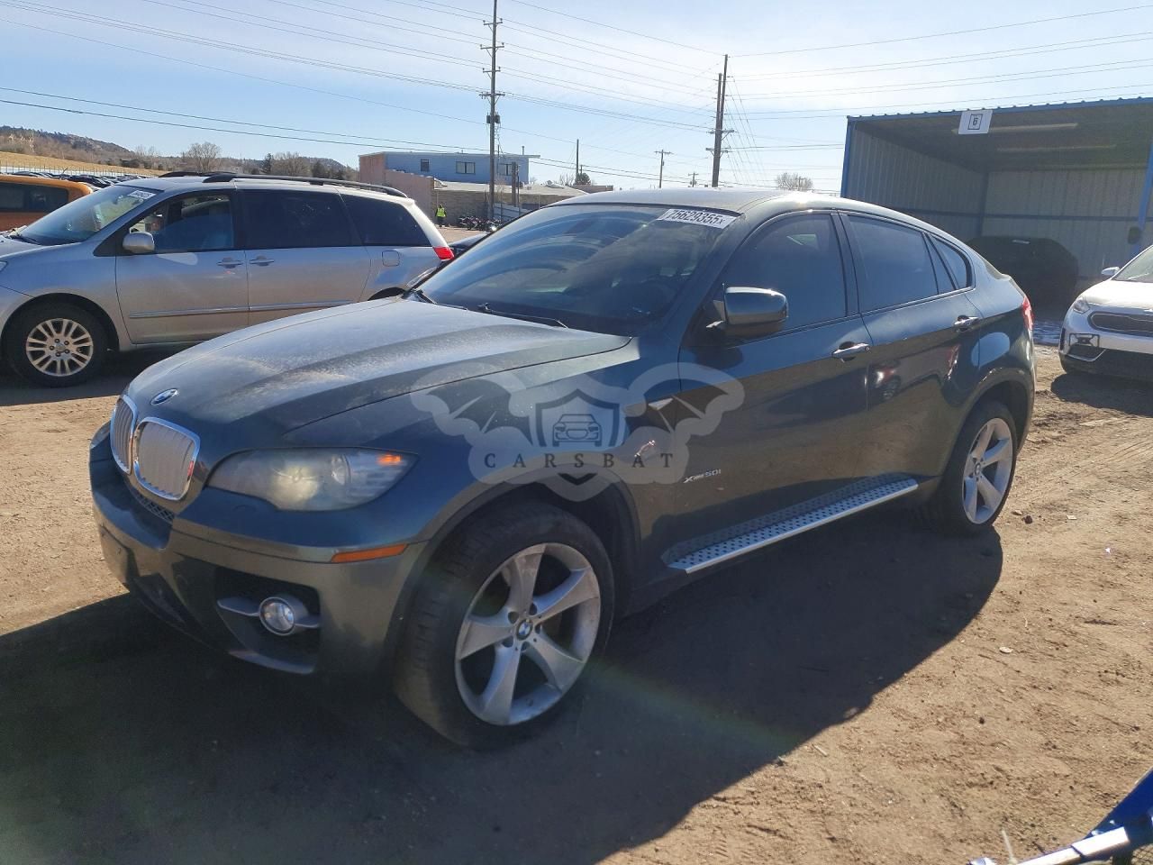 BMW X6 XDRIVE50I 4.4L 8 2008