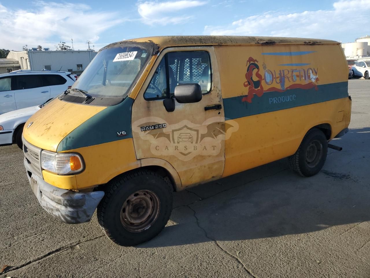 Dodge B-series B2500 3.9L 6 1995