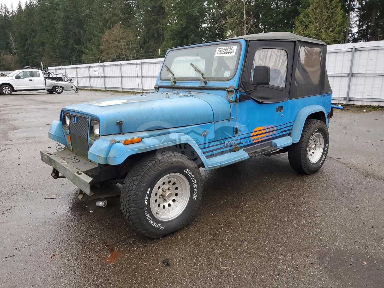 Jeep Wrangler ISLANDER 4.2L 6 1990