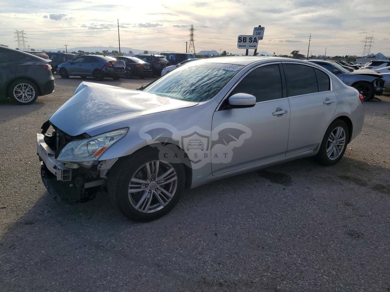 Infiniti G25 BASE 2.5L 6 2012