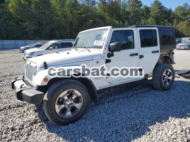 Jeep Wrangler SAHARA 3.6L  6 2018