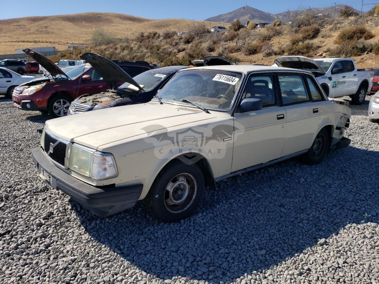 Volvo 244 DL 2.3L 4 1987