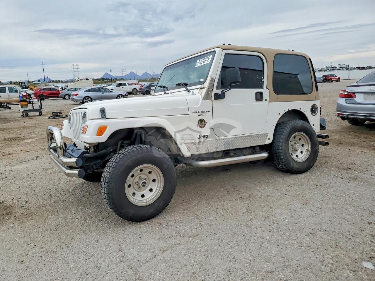 Jeep Wrangler SAHARA 4.0L 6 2001