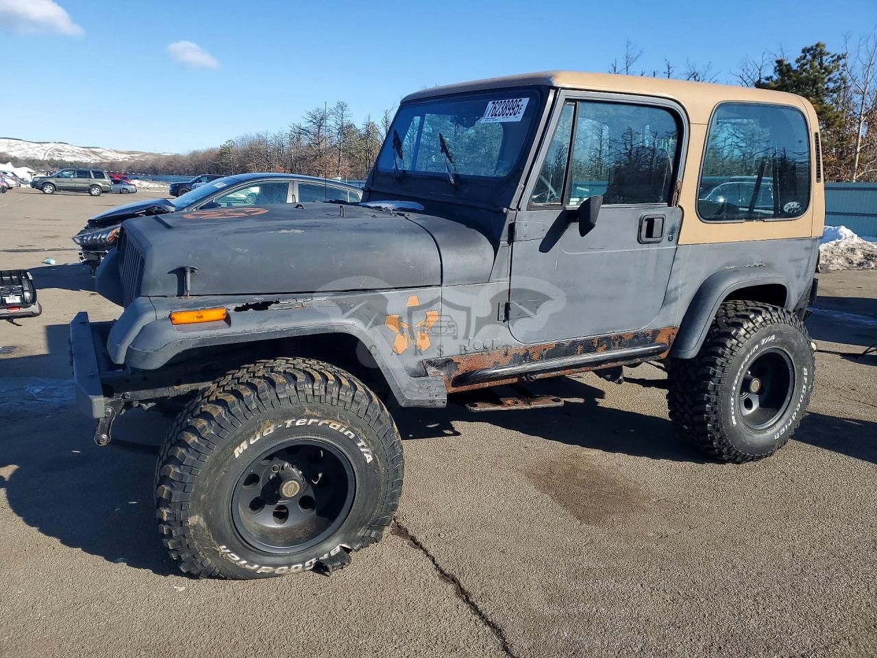 Jeep Wrangler 4.0L 6 1992