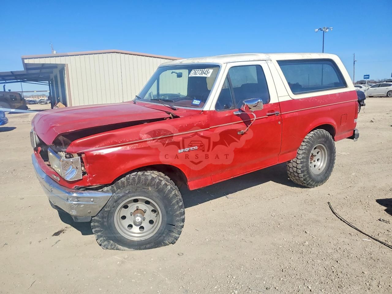 Ford Bronco U100 5.0L 8 1988