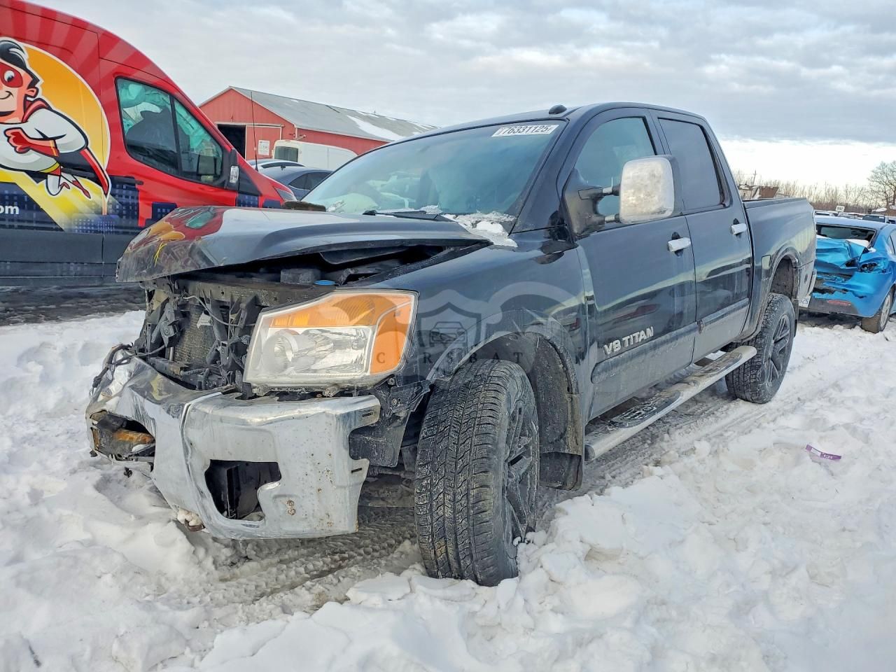 Nissan Titan S 5.6L 8 2014