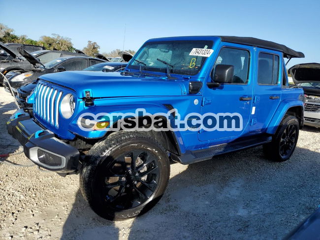 Jeep Wrangler SAHARA 4XE 2.0L  4 2023