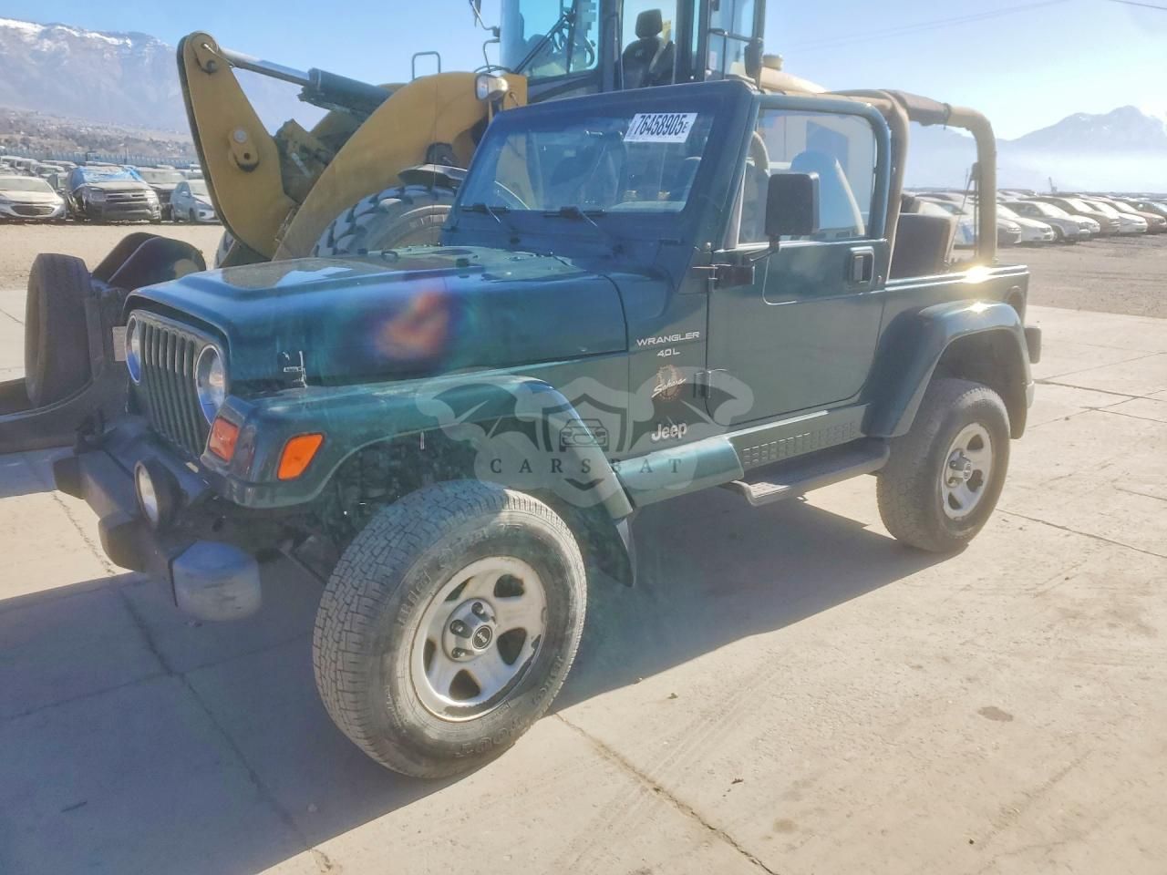 Jeep Wrangler SAHARA 4.0L 6 2000