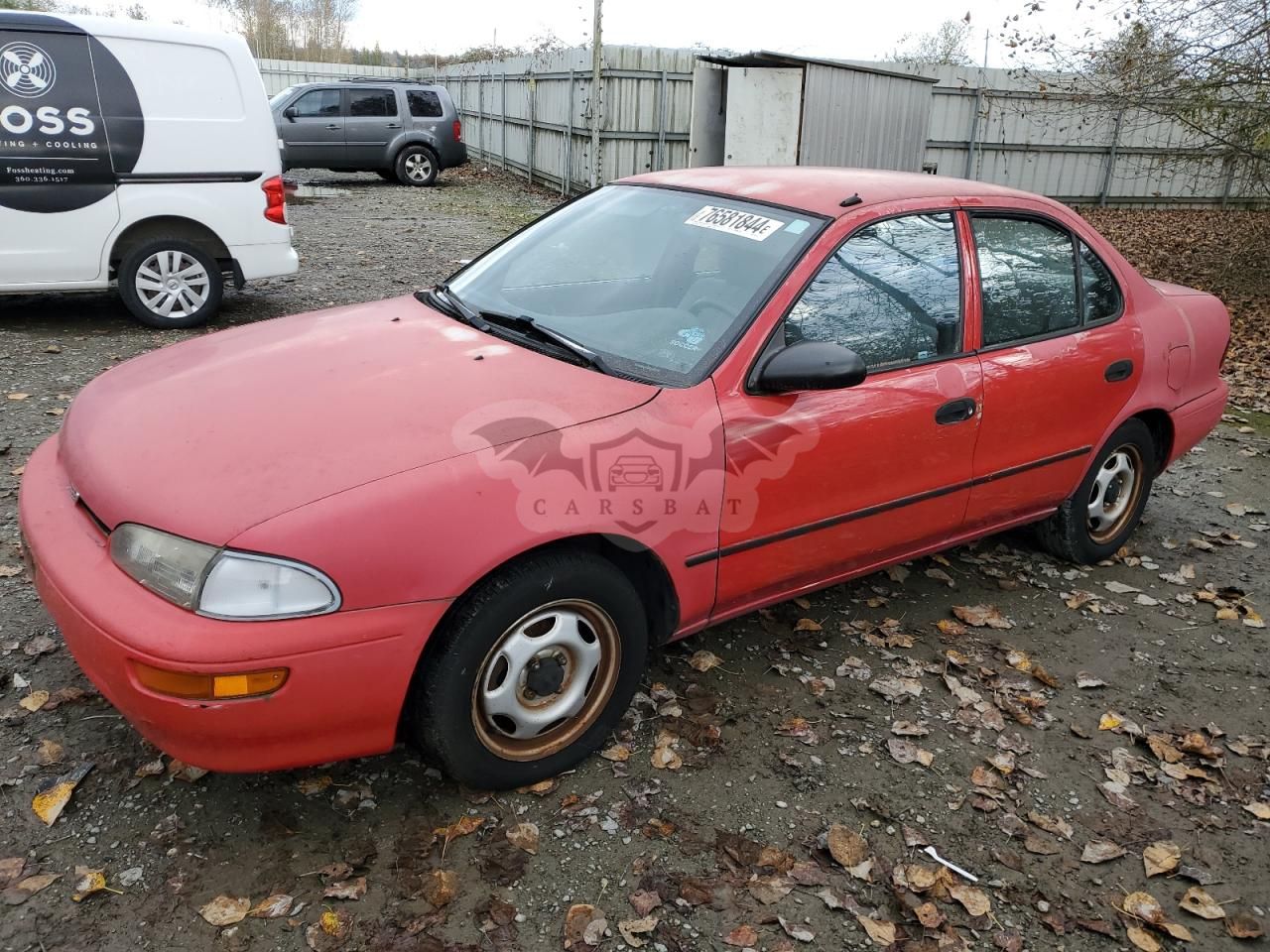 Geo Prizm BASE 1.6L 4 1994